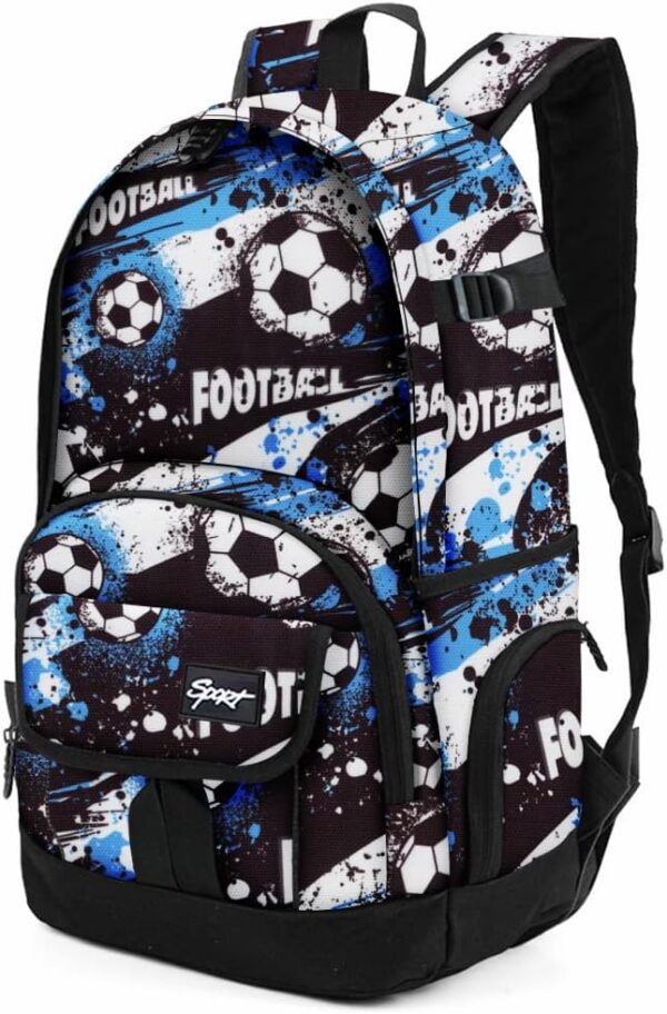 rickyh style School Backpack Travel Bag for Men & Women Lightweight College Back Pack with Laptop Compartmen - Image 5