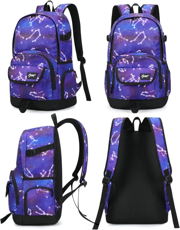 rickyh style School Backpack Travel Bag for Men & Women Lightweight College Back Pack with Laptop Compartmen - Image 3