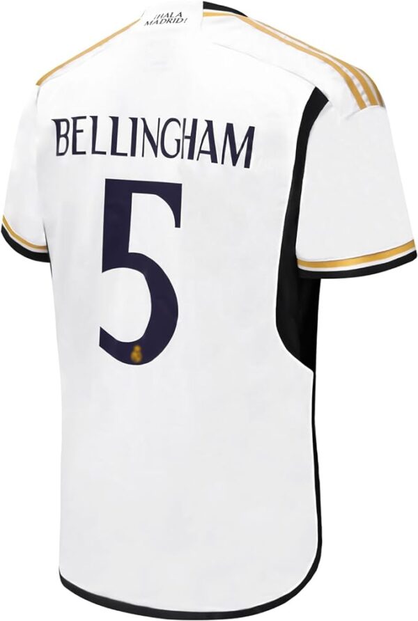 Men's Soccer Jersey 2023/2024 Spanish Premier Club of Madrid #5 Home Soccer Jersey Delivery Within Three Days - Image 2